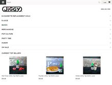 Tablet Screenshot of jiggy.com